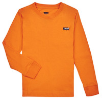 Vêtements Garçon T-shirts manches longues Levi's LS GRAPHIC TEE SHIRT Orange