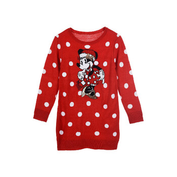 Vêtements Fille Robes courtes TEAM HEROES  ROBE MINNIE MOUSE Rouge