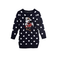 Vêtements Fille Robes courtes TEAM HEROES  ROBE MINNIE MOUSE Marine