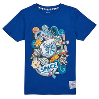 Vêtements Garçon T-shirts manches courtes Name it NKMNADIZA SS TOP PS Bleu