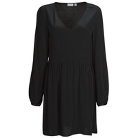 Vêtements Femme Robes courtes Vila VIFINI L/S SHORT DRESS Noir