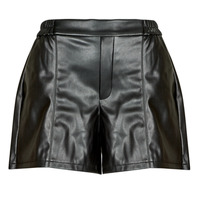 Vêtements Femme Shorts / Bermudas Vila VIPEN RW COATED SHORTS Noir