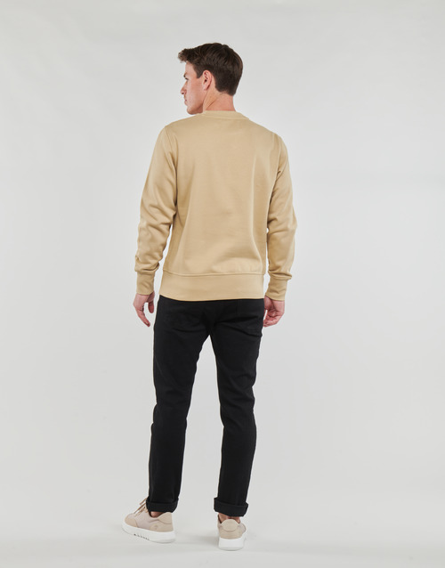 Calvin Klein Jeans VARSITY CURVE CREW NECK Beige