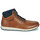 Chaussures Homme Baskets montantes Redskins SADILY Cognac / Marine