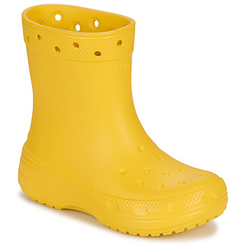 Chaussures Enfant Bottes de pluie Crocs Classic Boot K Jaune