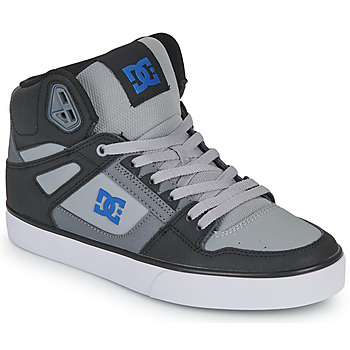 Chaussures Homme Baskets montantes DC Shoes PURE HIGH-TOP WC Noir / Gris / Bleu