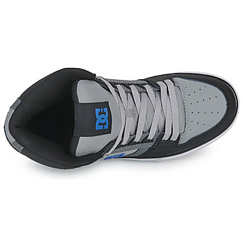 DC Shoes PURE HIGH-TOP WC Noir / Gris / Bleu