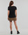 Vêtements Femme T-shirts manches courtes Only ONLKITA S/S LOGO TOP Noir