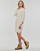 Vêtements Femme Robes courtes Only ONLTESSA CAREY L/S HOOD DRESS NCA KNT Beige