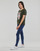 Vêtements Femme T-shirts manches courtes Only ONLABELLA L/S GLITTER V-NECK CS KNT Kaki