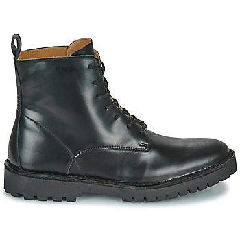 Selected SLHRICKY LEATHER LACE-UP BOOT Noir