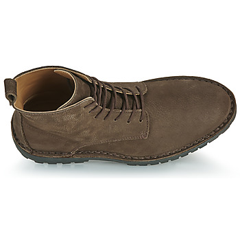 Selected SLHRICKY NUBUCK LACE-UP BOOT B Marron