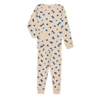Vêtements Fille Pyjamas / Chemises de nuit Petit Bateau LIBRE Blanc / Bleu