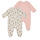 Vêtements Fille Pyjamas / Chemises de nuit Petit Bateau LAUREEN Multicolore