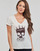 Vêtements Femme T-shirts manches courtes Ikks BX10065 Blanc