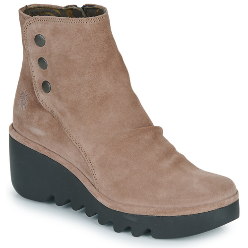 Chaussures Femme Bottines Fly London BROM Taupe