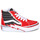 Chaussures Garçon Baskets montantes Vans SK8-HI BOLT Noir / Rouge