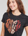 Vêtements Femme T-shirts manches courtes Desigual HEART Noir / Multicolore