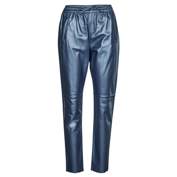 Vêtements Femme Pantalons fluides / Sarouels Oakwood GIFT METAL Bleu métallisé