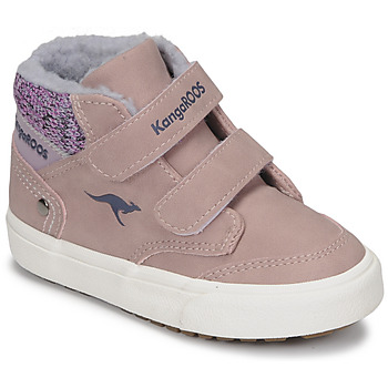 Chaussures Fille Baskets montantes Kangaroos KAVU PRIMO V Rose / Violet