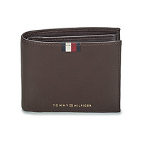 Sacs Homme Portefeuilles Tommy Hilfiger TH CORP LEATHER CC AND COIN Marron