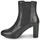 Chaussures Femme Bottines Geox D WALK PLEASURE 85 ANKLE BOOTS Noir