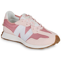 Chaussures Fille Baskets basses New Balance 327 Rose / Blanc