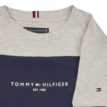 Tommy Hilfiger ESSENTIAL COLORBLOCK TEE S/S Gris