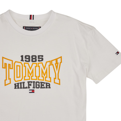 Tommy Hilfiger TOMMY 1985 VARSITY TEE S/S Blanc
