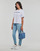 Vêtements Femme T-shirts manches courtes Emporio Armani 6R2T7S Blanc