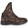 Chaussures Femme Boots Papucei GILLIAN Noir / Marron