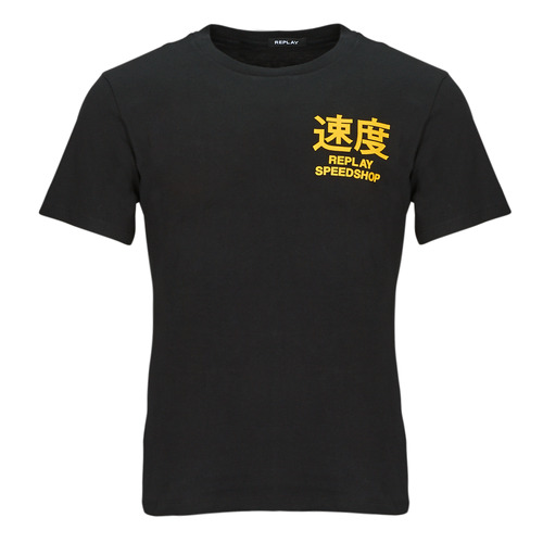 Vêtements Homme T-shirts manches courtes Replay M6659 Noir