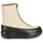 Chaussures Femme Boots Wonders A-2802 Beige / Noir