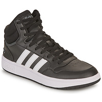 Chaussures Homme Baskets montantes Adidas Sportswear HOOPS 3.0 MID Noir / Blanc