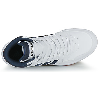 Adidas Sportswear HOOPS 3.0 MID Blanc / Marine / Rouge