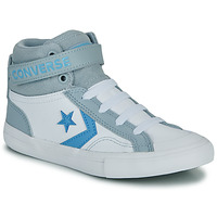 Chaussures Garçon Baskets montantes Converse PRO BLAZE STRAP SPORT REMASTERED Blanc / Gris / Bleu