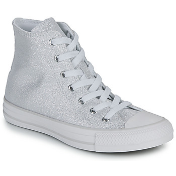 Chaussures Fille Baskets montantes Converse CHUCK TAYLOR ALL STAR PRISM GLITTER Argenté