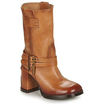 Chaussures Femme Bottines Airstep / A.S.98 LUSSY BUCKLE Camel