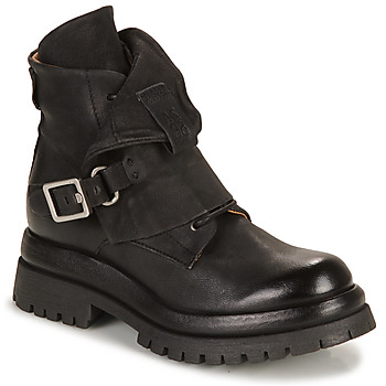 Chaussures Femme Boots Airstep / A.S.98 DIBLA BUCKLE Noir