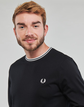 Fred Perry TWIN TIPPED T-SHIRT Noir