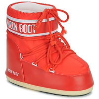 Chaussures Femme Bottes de neige Moon Boot MB ICON LOW NYLON Rouge