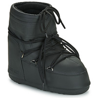 Chaussures Femme Bottes de neige Moon Boot MB ICON LOW RUBBER Noir