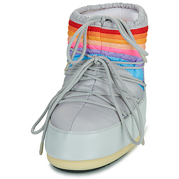 Moon Boot MB ICON LOW RAINBOW Gris / Multicolore