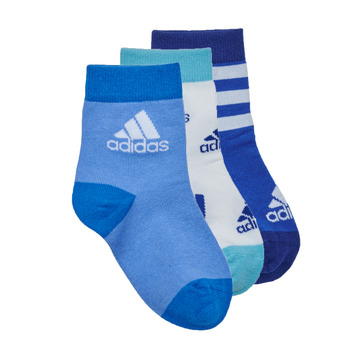 Adidas Sportswear LK SOCKS 3PP Bleu / Blanc