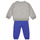 Vêtements Garçon Ensembles enfant Adidas Sportswear 3S JOG Gris / Blanc / Bleu