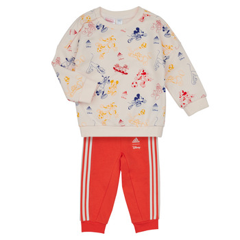 Vêtements Enfant Ensembles enfant Adidas Sportswear DY MM JOG Blanc / Doré / Rouge