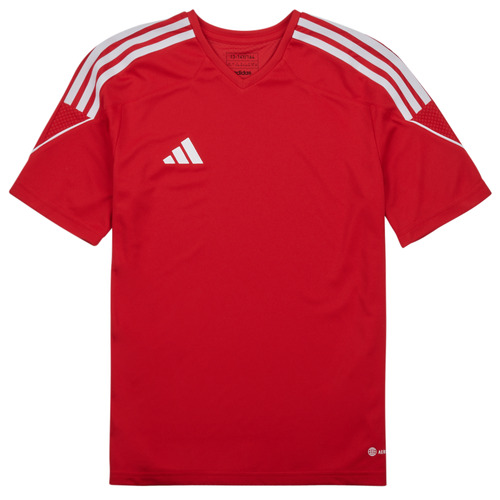 Vêtements Enfant T-shirts manches courtes adidas Performance TIRO 23 JSY Y Rouge / Blanc