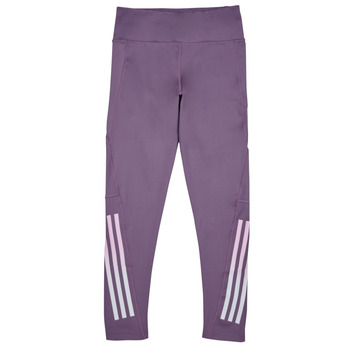 Vêtements Fille Leggings adidas Performance TI 3S OPT TIG Violet / Blanc