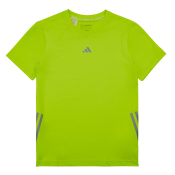 Vêtements Enfant T-shirts manches courtes adidas Performance RUN 3S TEE Vert / Argenté
