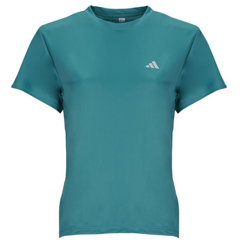 Vêtements Femme T-shirts manches courtes adidas Performance RUN IT TEE Bleu